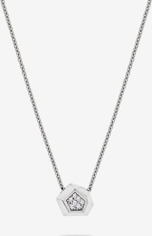 JETTE Necklace in Silver: front