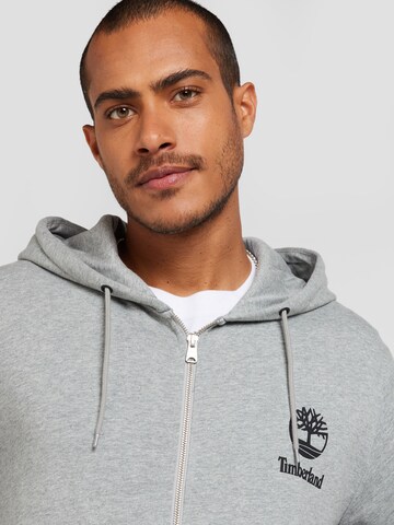 TIMBERLAND Кофта на молнии в Серый
