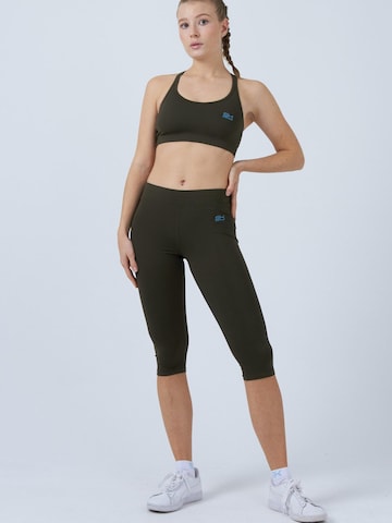SPORTKIND Leggings '3/4 Sport Leggings' in Green: front