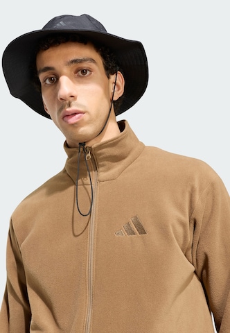 ADIDAS TERREX - Chaqueta polar funcional 'Essentials' en marrón