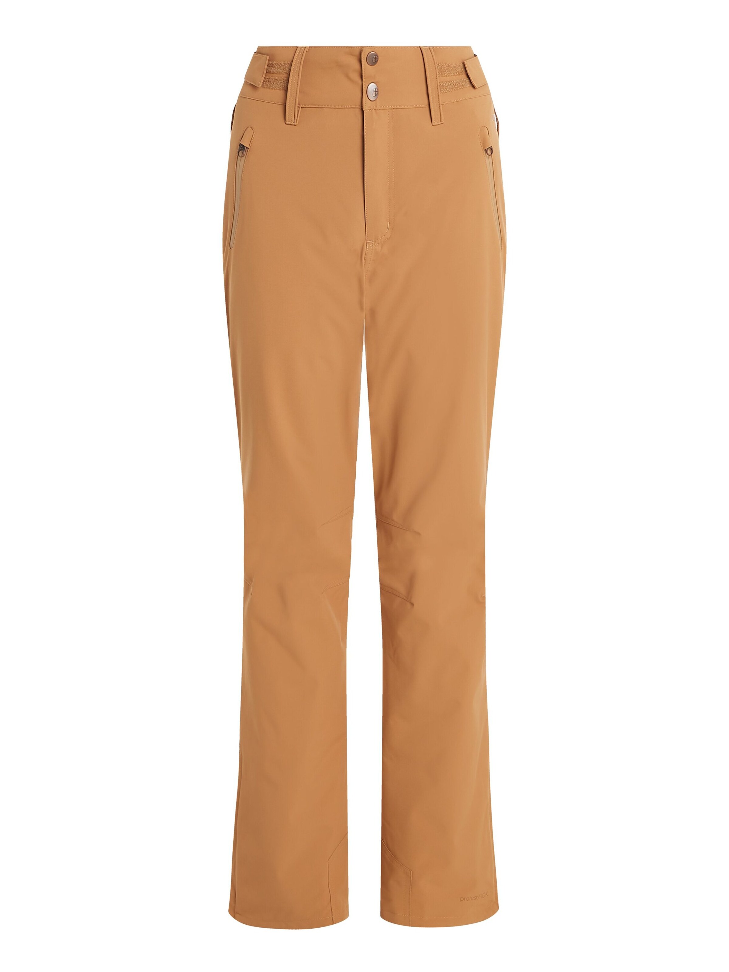 PROTEST Workout Pants 'CINNAMON' in Brown: front