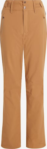 PROTEST Workout Pants 'CINNAMON' in Brown: front