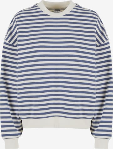 Urban Classics Sweatshirt in Blue: front