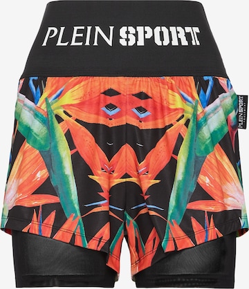 Pantaloni sportivi di Plein Sport in nero: frontale