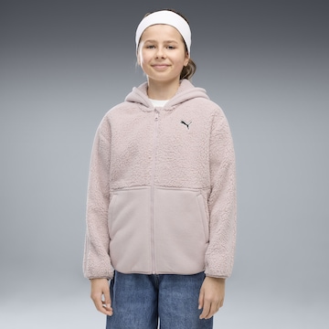 PUMA Sweatjacke in Pink: Vorderseite