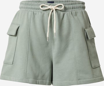 GAP - regular Pantalón cargo en verde: frente