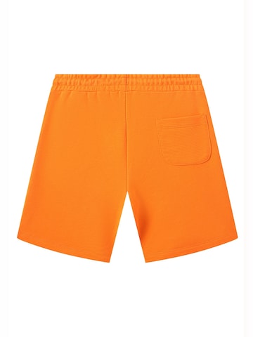 Regular Pantalon 'Bermuda felpa arancione per bambino' MSGM en orange