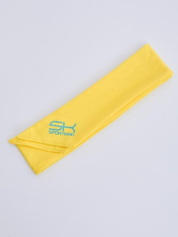Bandeau de transpiration SPORTKIND en jaune