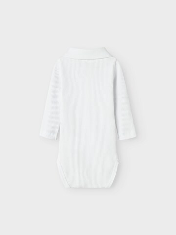 Barboteuse / body 'NBMFRIMAN' NAME IT en blanc