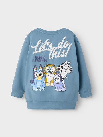NAME IT Μπλούζα φούτερ 'NMMFrits Bluey' σε μπλε