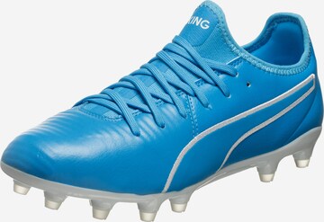 PUMA Soccer Cleats 'King' in Blue: front