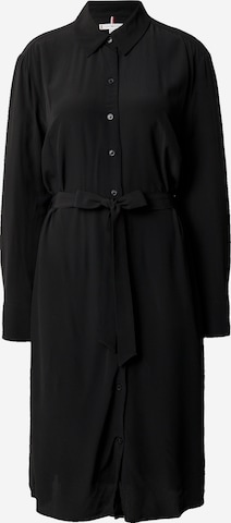 Robe-chemise TOMMY HILFIGER en noir : devant