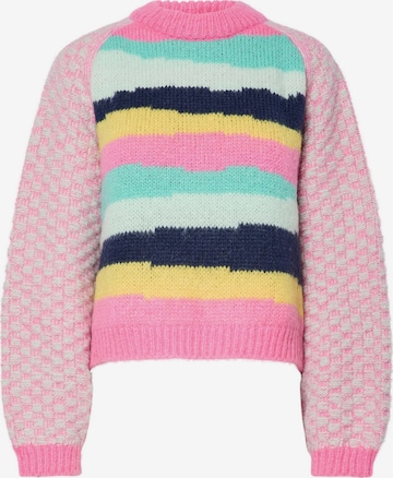 PIECES Sweater in Pink: front