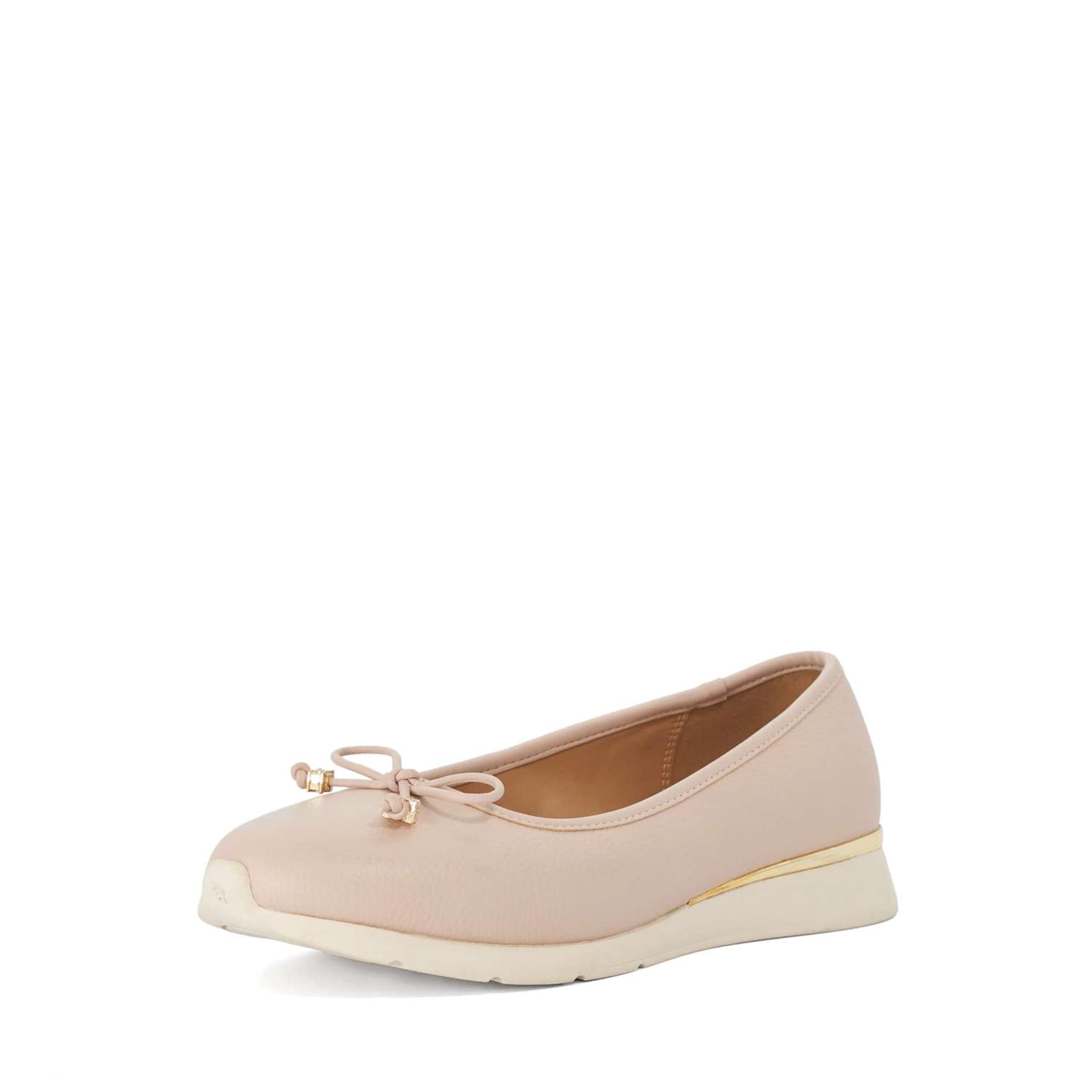 Dune LONDON Ballerines 'Higline' en rose pastel, Vue avec produit