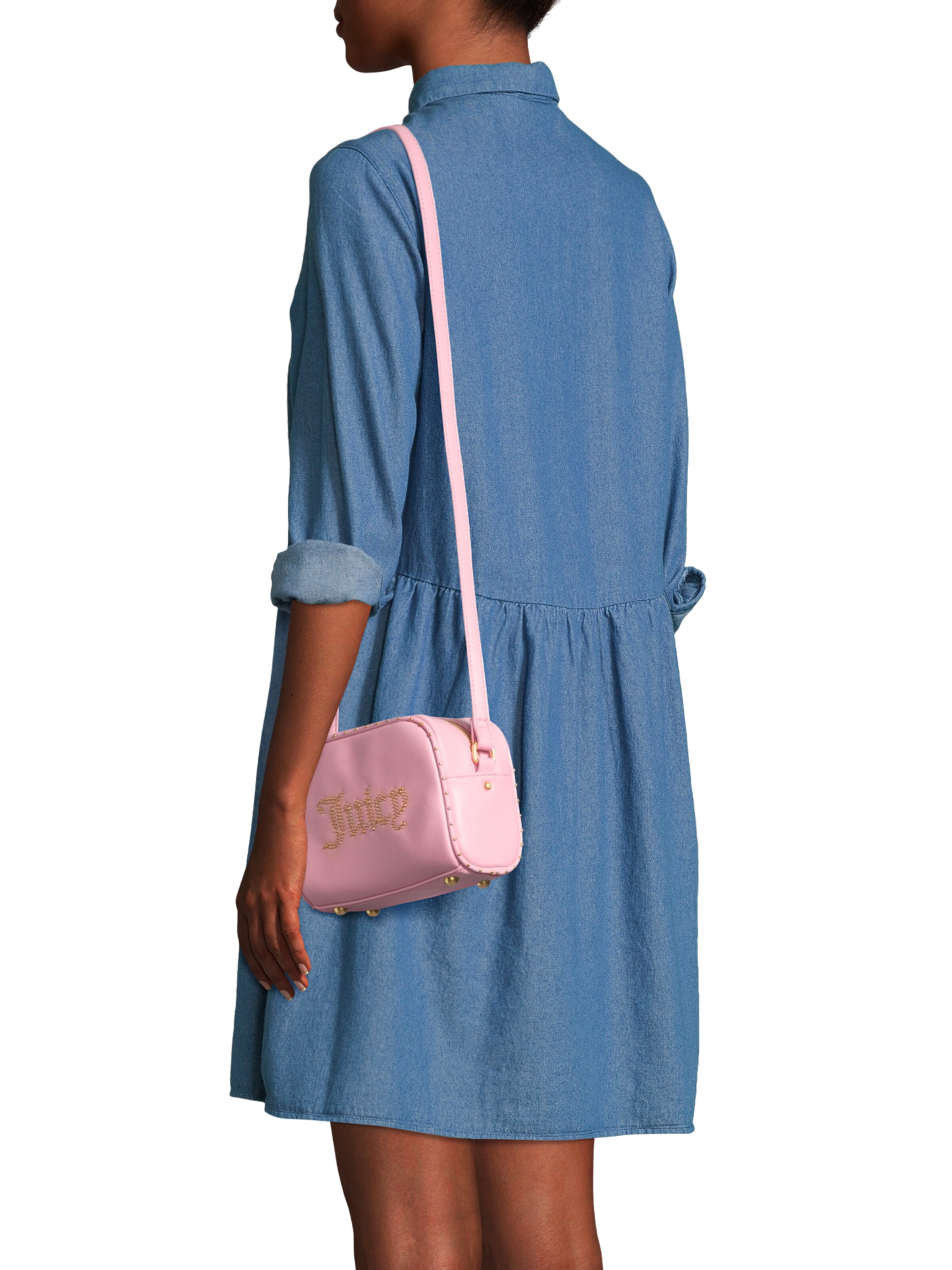 Juicy Couture Válltáska 'Kimberly' - rózsaszín: elől