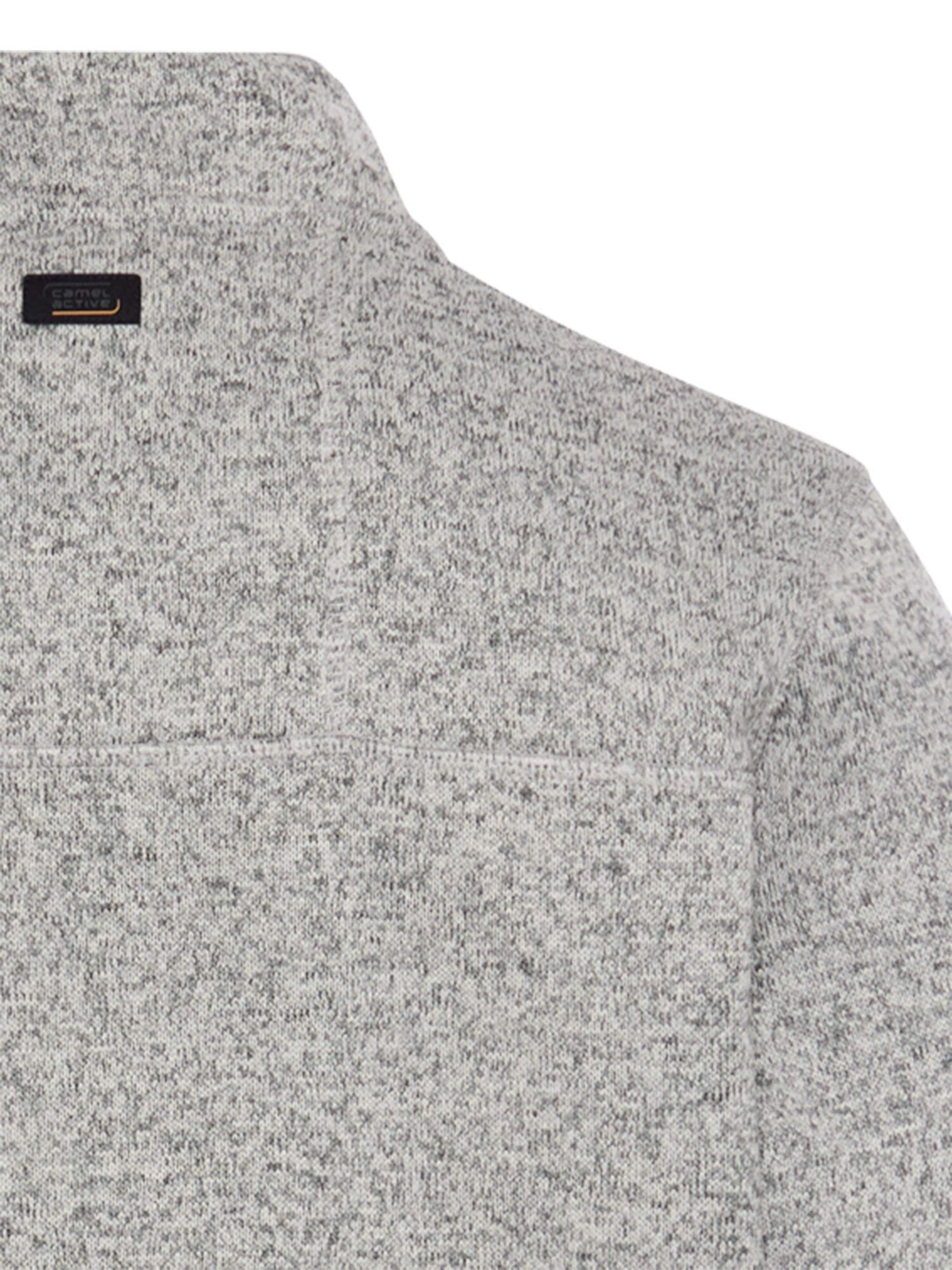CAMEL ACTIVE Strickjacke in Grau