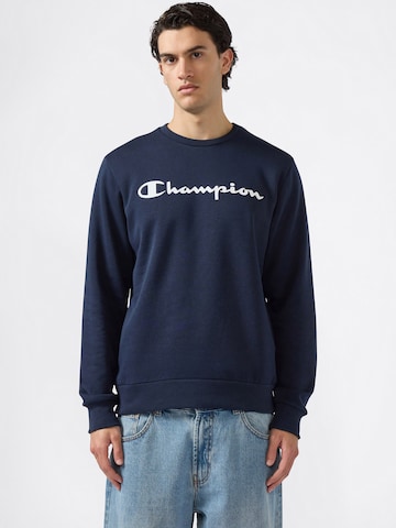 Champion Authentic Athletic Apparel Bluzka sportowa w kolorze niebieski: przód