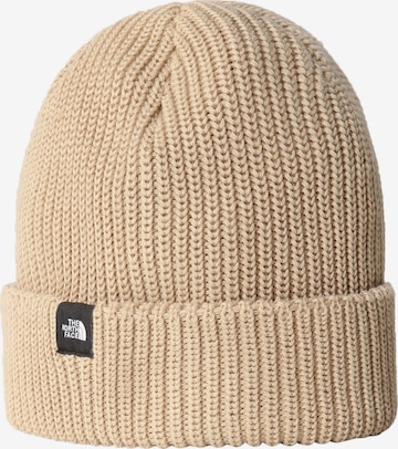 THE NORTH FACE Beanie in Beige: front