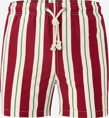 Gassa d'Amante Badeshorts 'Riccione' in Rot: Vorderseite