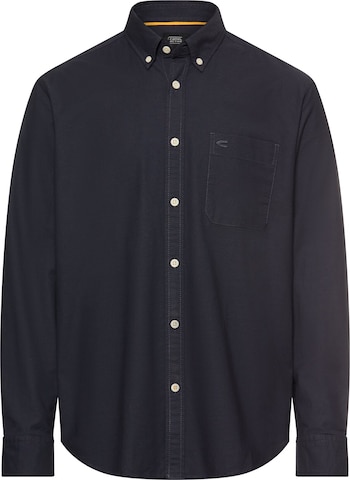CAMEL ACTIVE Button Up Shirt in Blue: front