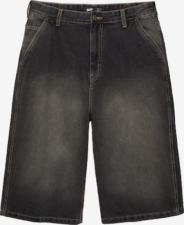 Baggy Jean Pull&Bear en noir : devant
