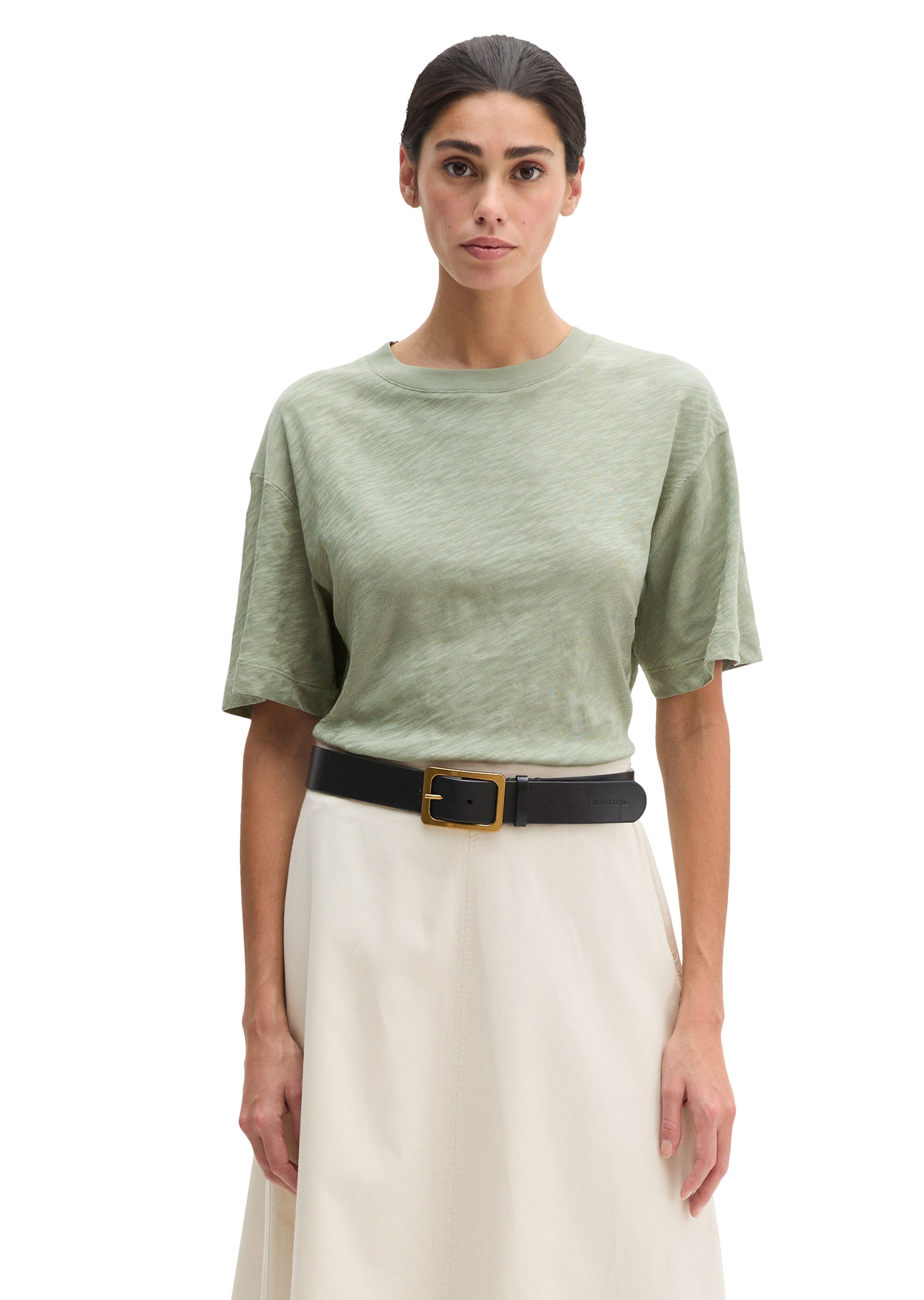 Marc O'Polo T-Shirt in Grau: Vorderseite