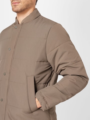 Abercrombie & Fitch Between-season jacket 'ANF' in Brown