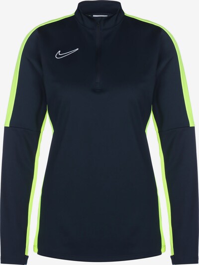 Felpa sportiva 'Academy 23' NIKE di colore navy / giallo neon, Visualizzazione prodotti