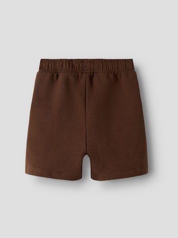 NAME IT - regular Pantalón en marrón