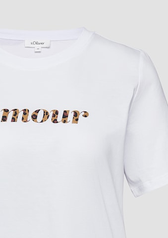 T-shirt s.Oliver en blanc