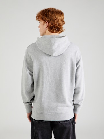 LEVI'S ® Regular Fit Sweatshirt 'Relaxed Graphic Hoodie' in Grau