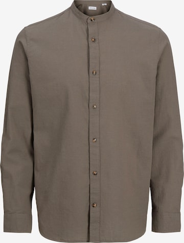 Chemise 'JJESummer' JACK & JONES en marron : devant