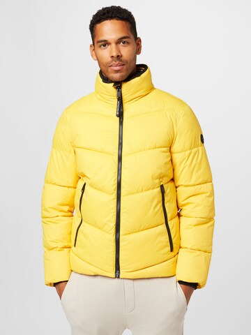 TOM TAILOR Between-Season Jacket in Yellow: front