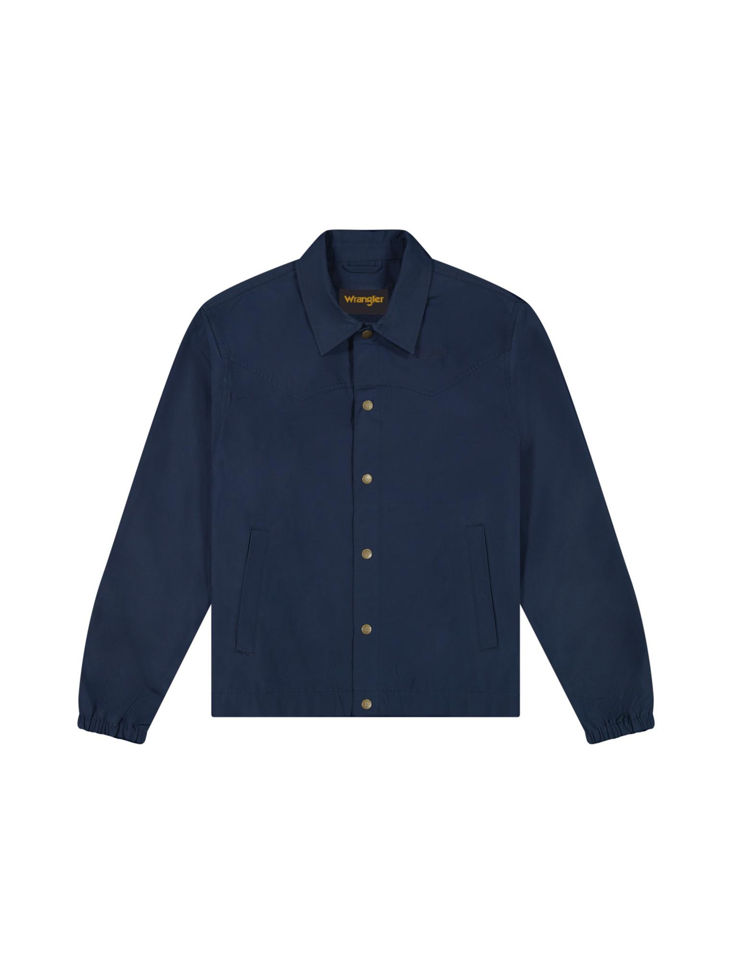 WRANGLER Winter Jacket 'Coaches' in Blue: front