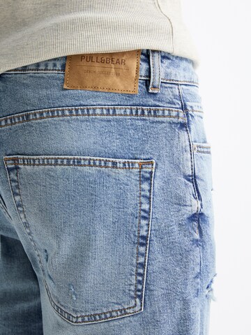 Pull&Bear regular Jeans i blå