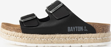 BaytonNatikače s potpeticom 'Alcee' - crna boja: prednji dio