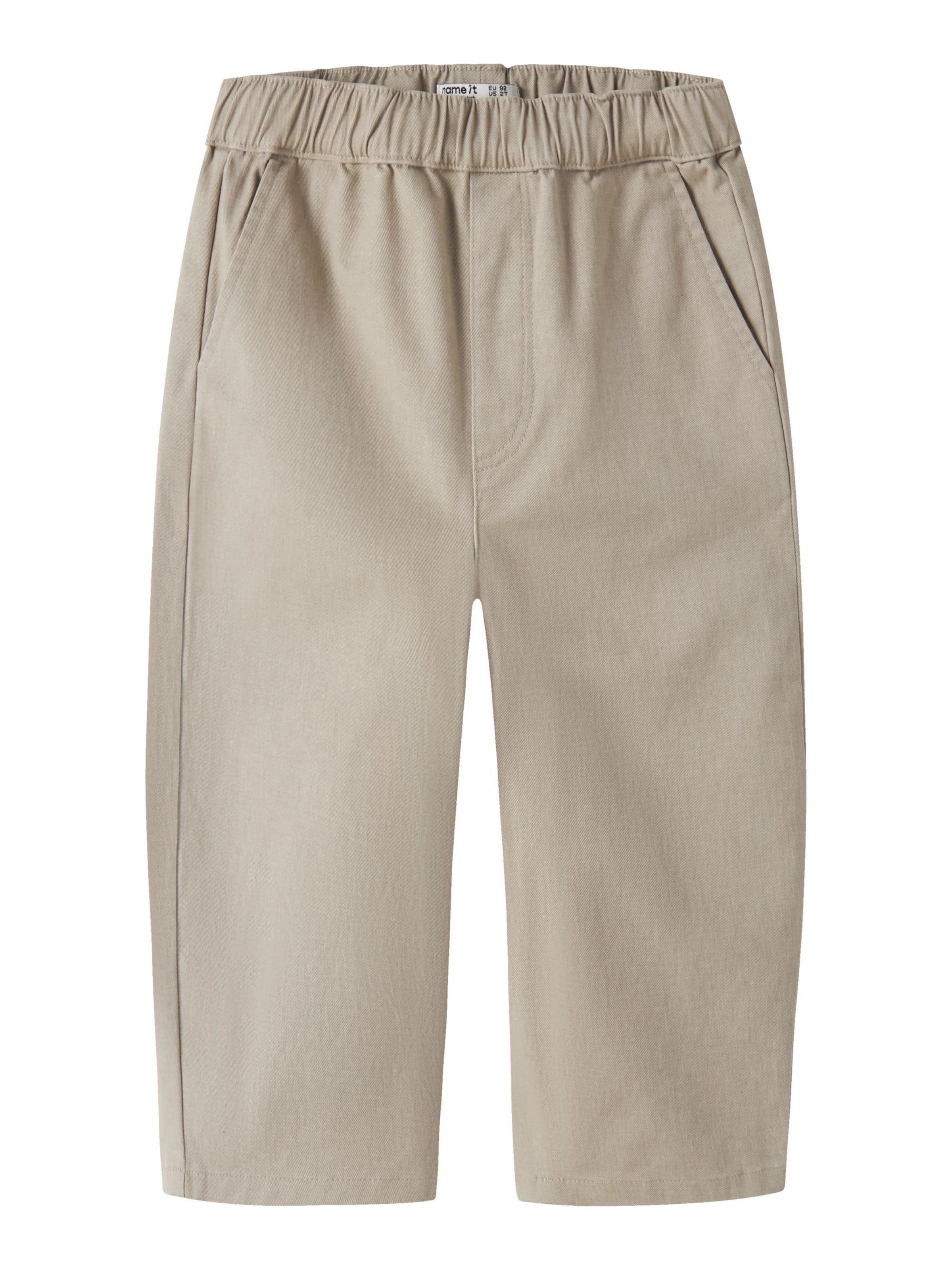 NAME IT - regular Pantalón en beige: frente