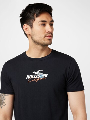 T-Shirt HOLLISTER en noir