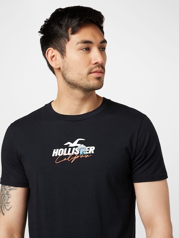 HOLLISTER T-Shirt in Schwarz