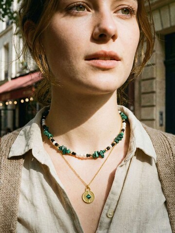 Nemomatheo Necklace 'Emerald Dream' in Green