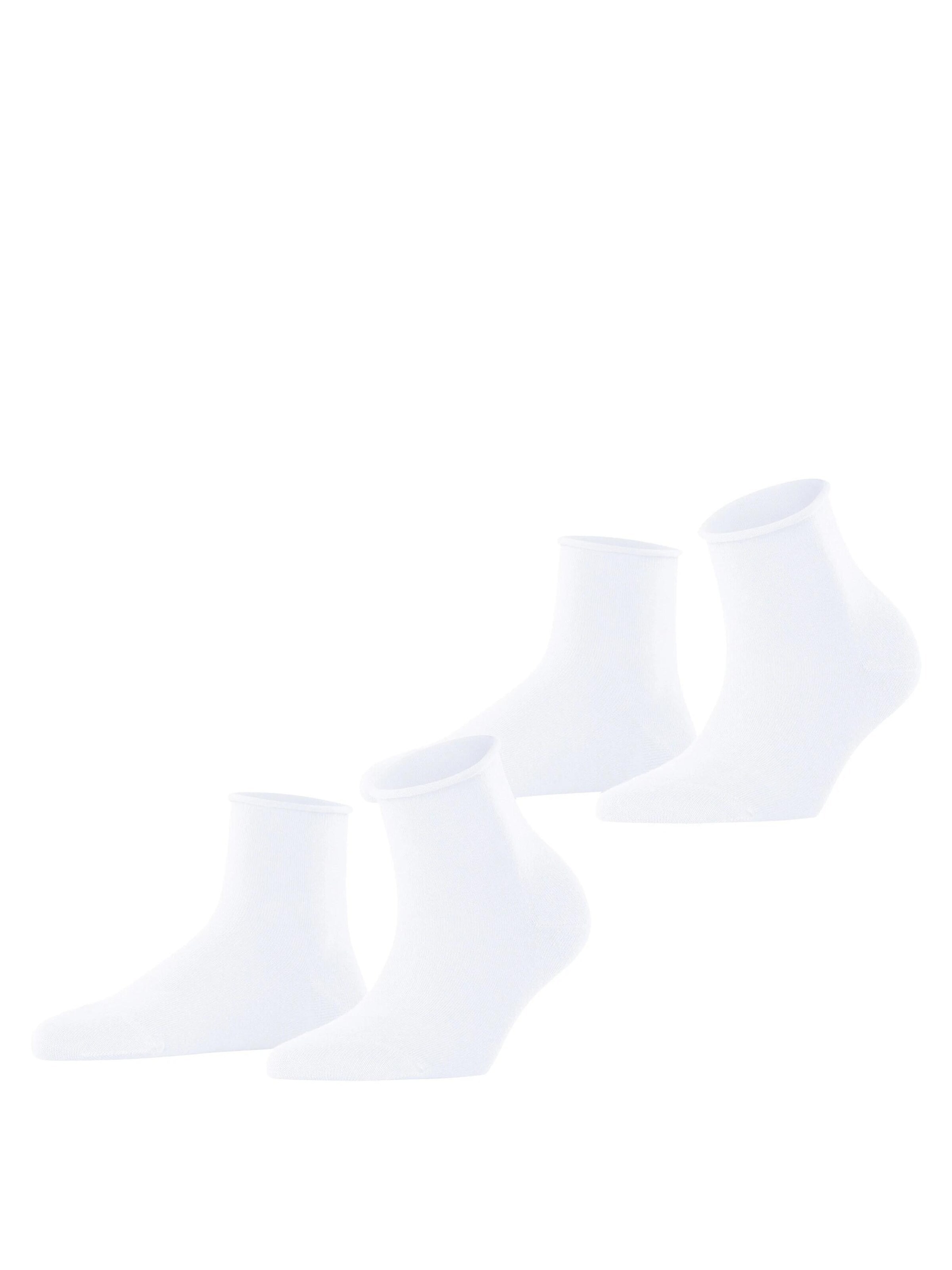 ESPRIT Socken 'Basic Pure 2-Pack'‌‌‌‌‌‌ in Weiß: Vorderseite