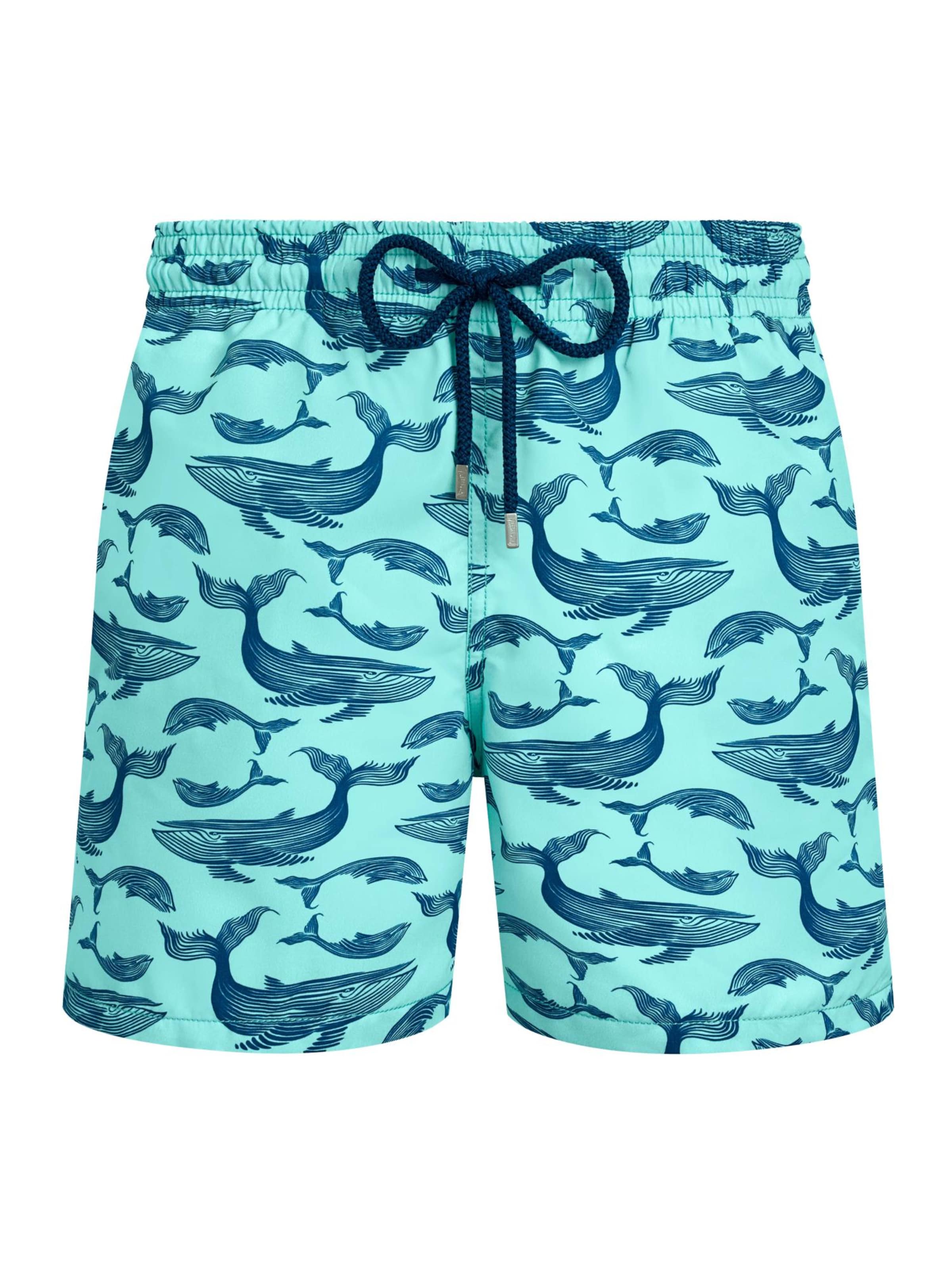 Vilebrequin Zwemshorts in Blauw: voorkant