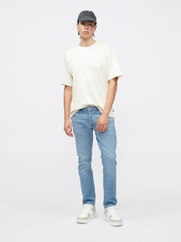 Slimfit Jeans 'JJIGlenn JJIcon' de la JACK & JONES pe albastru