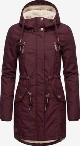 Parka d’hiver 'Elsie' Ragwear en rouge