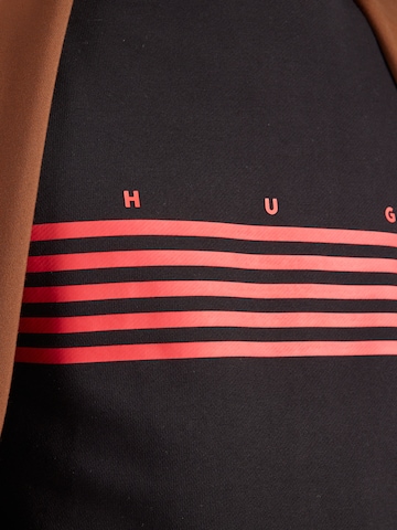 HUGO Mikina 'Demso' - Čierna