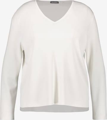 SAMOON Sweater in White: front