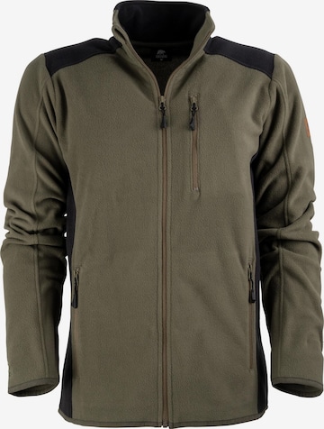 FORSBERG Fleecejacke 'Brodir III funktionelle Fleecejacke' in Grün: Vorderseite