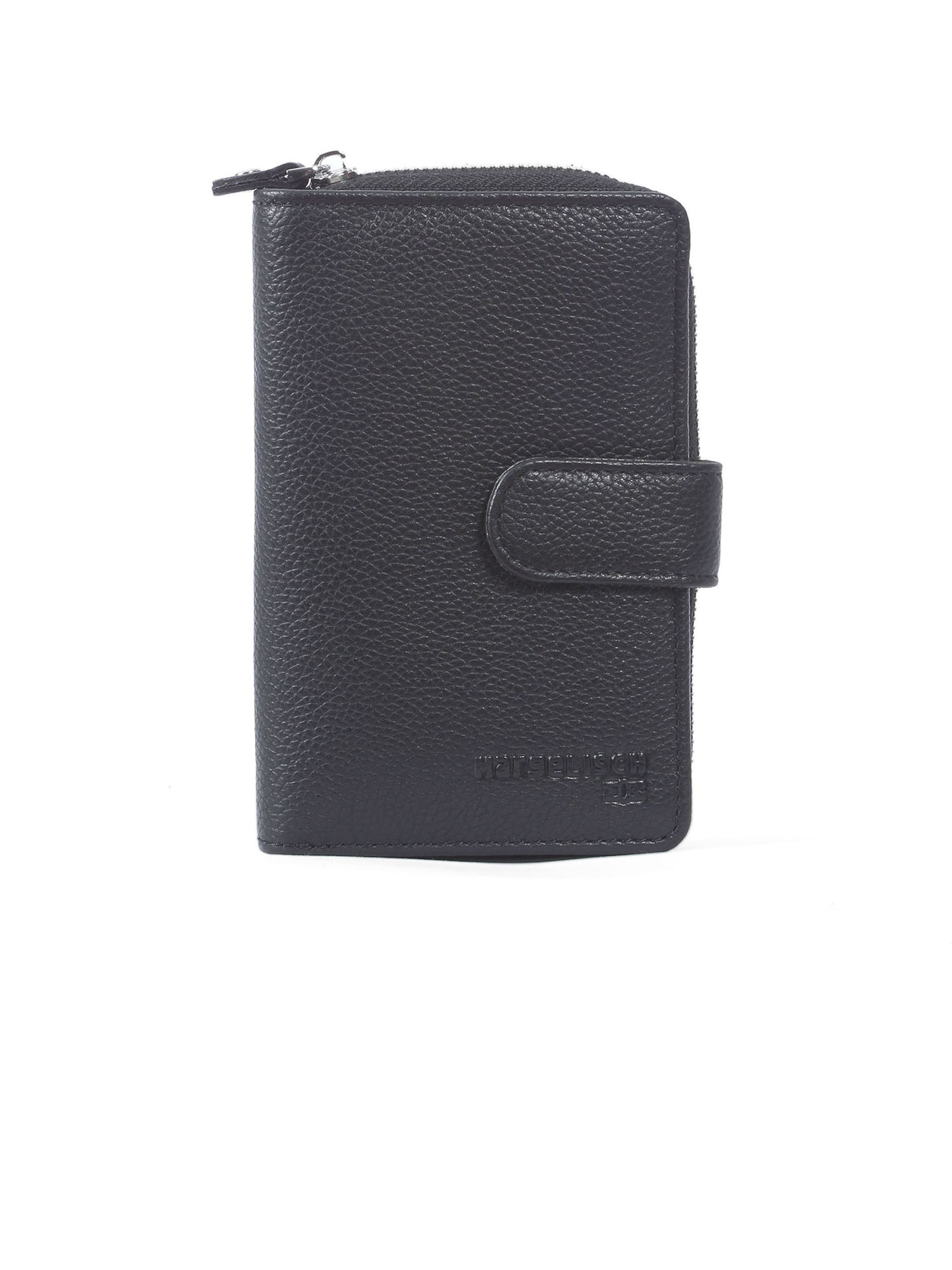 margelisch Portemonnee 'Madrid 1' in Zwart: voorkant
