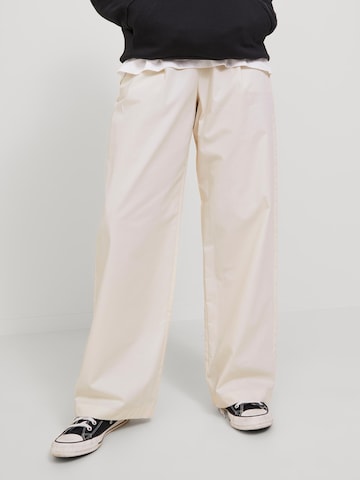 JJXX Wide leg Trousers 'Vigga' in White