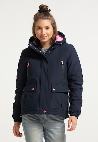 MYMO Winter Jacket in Blue: front